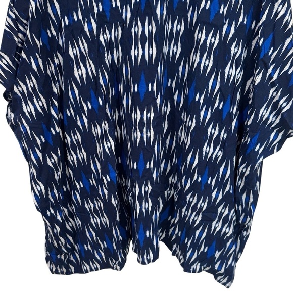 NEW H&M Blue and White Abstract Print Beach Swim Coverup Girl’s Size 12-13y - Picture 6 of 10